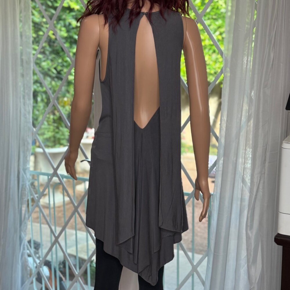 🆕POL Dress/Tunic Mineral Grey Size Small - Picture 3 of 11